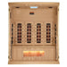 Golden Designs 4-Person Full Spectrum PureTech™ Near Zero EMF (Under 3MG) FAR Infrared Sauna with Himalayan Salt Bar Golden Design Saunas