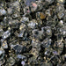 HPC 1/4 inch decorative fire pit glass in gray reflective