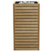 HUUM CORE BK electric sauna heater with thermo-aspen wood panels and black top