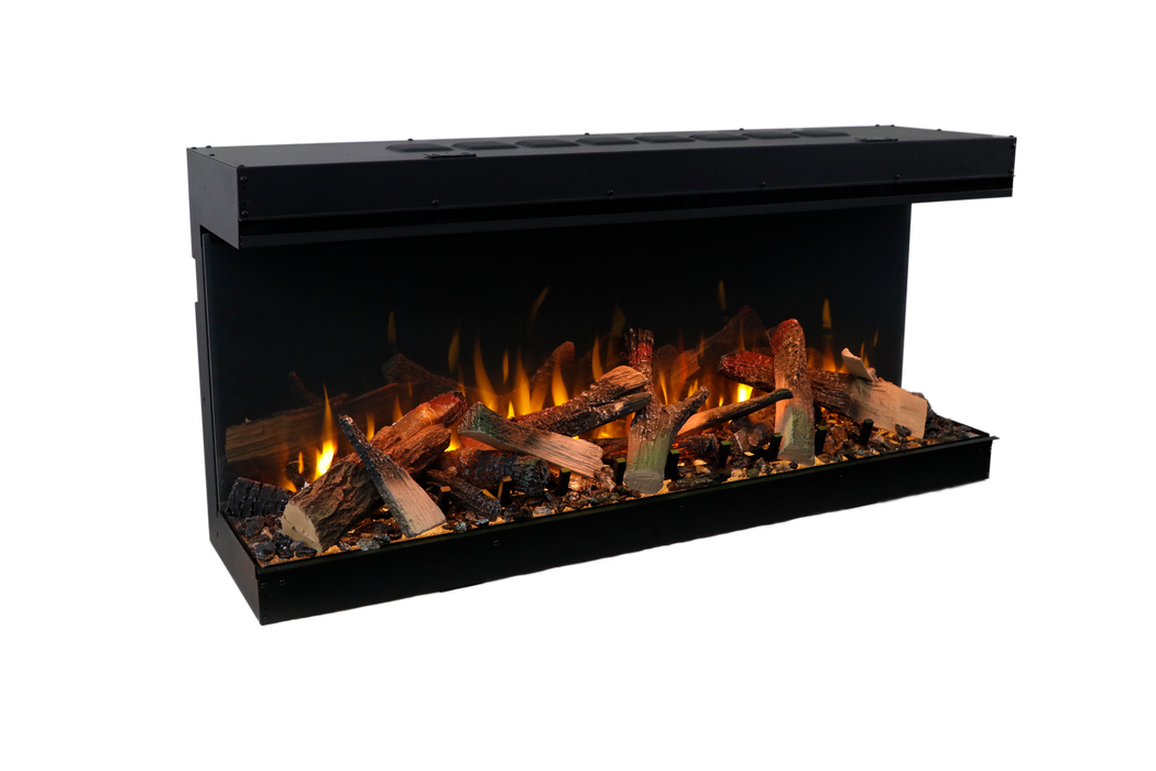 Amantii Fire & Ice LumaForest Built-In 3-Sided Electric Fireplace