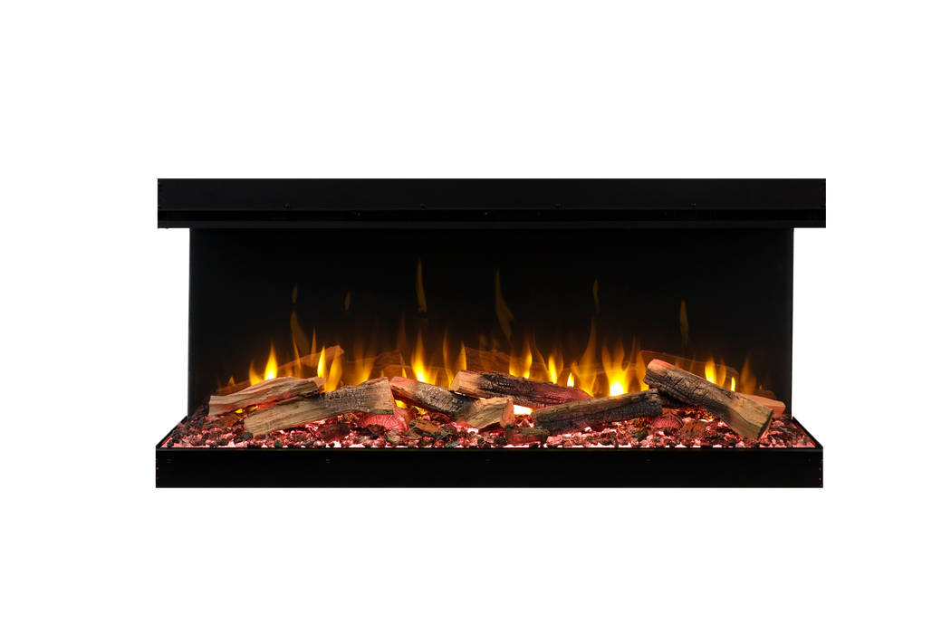 Amantii Fire & Ice LumaForest Built-In 3-Sided Electric Fireplace