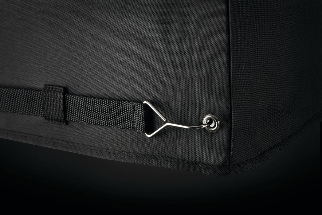 700 Series 44 Built-in Grill Cover – close-up of cover hook