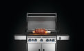 69911 Rogue Series Grill Heavy-Duty Rotisserie Kit – installed on a grill
