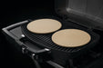 10" Personal Sized Pizza/Baking Stone Set – in use on a TravelQ grill