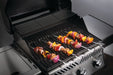 70015 Eight Stainless Steel Multifunctional Skewers – in use on the grill