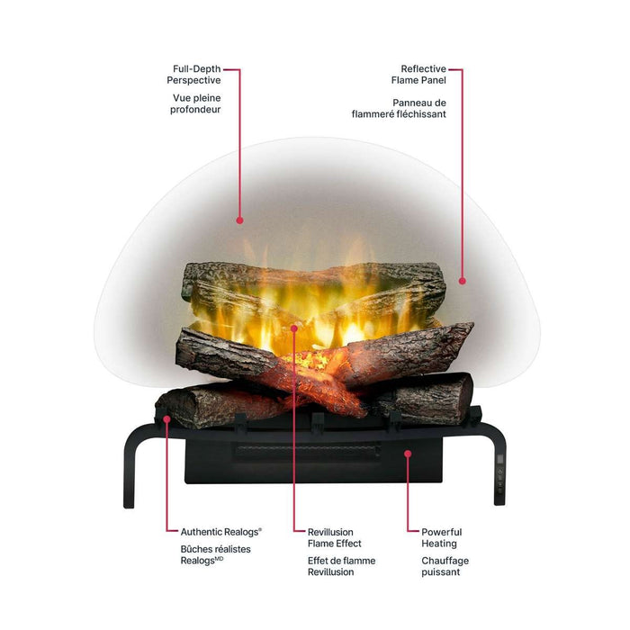 Dimplex Revillusion 25" Plug-In Electric Log Set