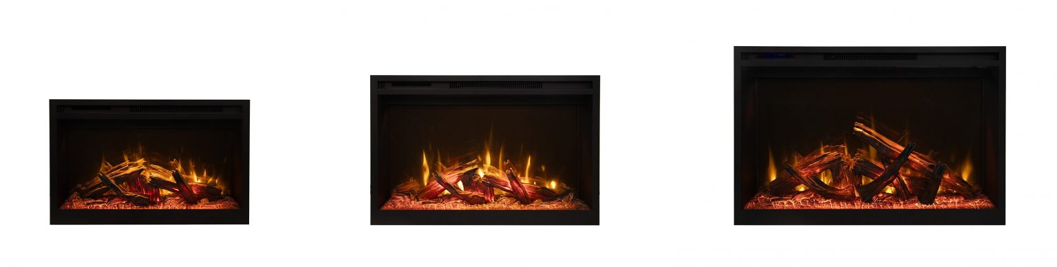 Amantii RusticStone 42" Built-In Electric Fireplace