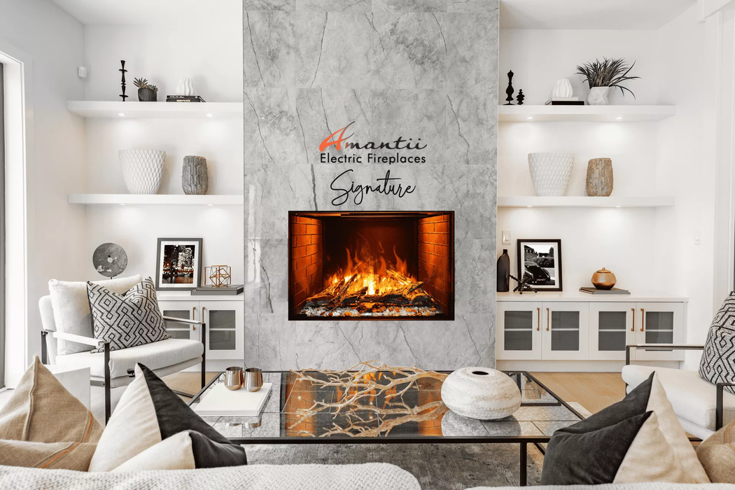 Amantii Signature 38" Built In Electric Fireplace