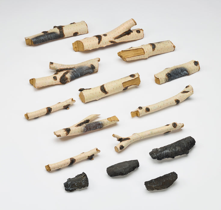 SimpliFire ShadowGlo HD natural birch log set, product photo