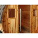 SunRay Aurora 2-4 Person Barrel Outdoor Traditional Sauna - Western Red Cedar SunRay Saunas