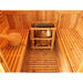 SunRay Aurora 2-4 Person Barrel Outdoor Traditional Sauna - Western Red Cedar SunRay Saunas