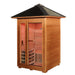 SunRay Bristow 2 Person Outdoor Traditional Sauna with Window - Canadian Hemlock SunRay Saunas