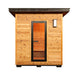 SunRay Denali 4 Person Contemporary Outdoor Traditional Sauna - Western Red Cedar SunRay Saunas