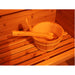 SunRay Denali 4 Person Contemporary Outdoor Traditional Sauna - Western Red Cedar SunRay Saunas