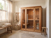 SunRay Hampton 3 Person Indoor Traditional Sauna with Double Bench - Canadian Cedar SunRay Saunas