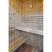 SunRay Hampton 3 Person Indoor Traditional Sauna with Double Bench - Canadian Cedar SunRay Saunas