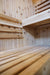 SunRay Hampton 3 Person Indoor Traditional Sauna with Double Bench - Canadian Cedar SunRay Saunas