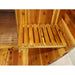 SunRay Oasis 2-4 Person Canopy Barrel Outdoor Traditional Sauna - Western Red Cedar SunRay Saunas