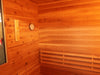 SunRay Seneca 3 Person Contemporary Outdoor Traditional Sauna - Western Red Cedar SunRay Saunas