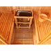SunRay Solace 2 Person Barrel Outdoor Traditional Sauna - Western Red Cedar SunRay Saunas