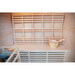SunRay Waverly 3 Person Outdoor Traditional Sauna with Windows - Canadian Hemlock SunRay Saunas