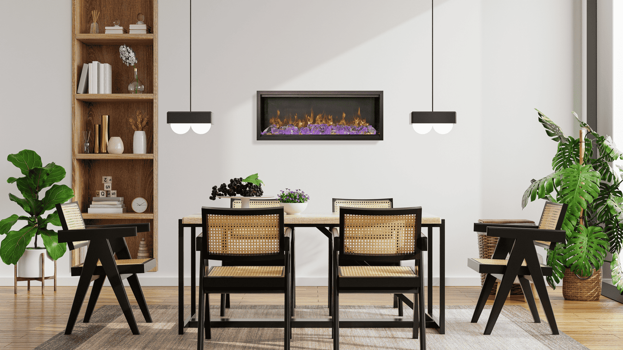 Amantii Symmetry Bespoke Extra Tall Electric Fireplace