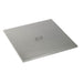 The Outdoor Plus Square Stainless Steel Burner Cover with handle, brushed 304 stainless steel