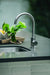 TrueFlame 19" x 15" Undermount Sink TF-NK-19U - installed in an outdoor countertop