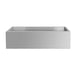 TrueFlame 32" Outdoor Rated Farmhouse Sink Package TF-NK-32FH-P - farmhouse sink, front apron view