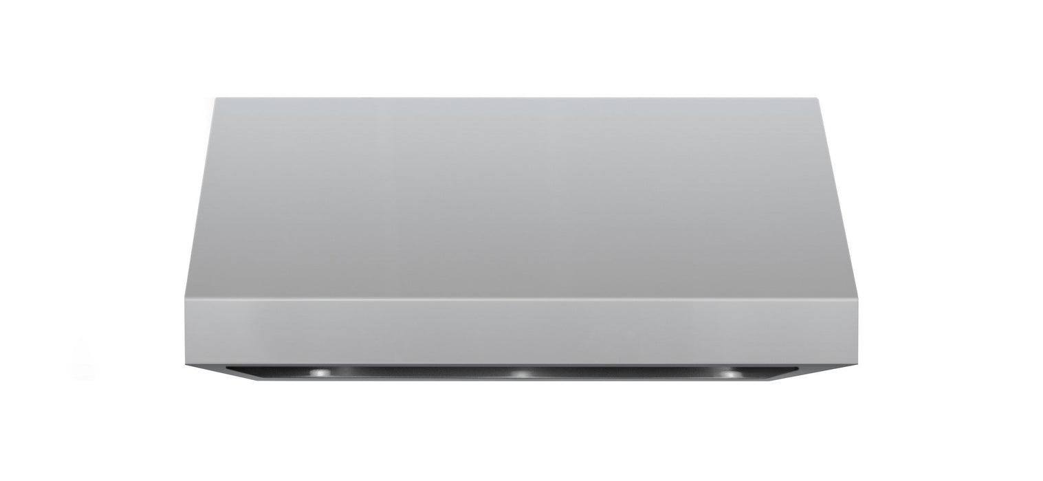 TrueFlame 42" Vent Hood with 2,000 CFM Motor and Mounting Bracket TF-VH42-3 - front view of vent hood