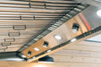 TrueFlame 60" Vent Hood with 2,000 CFM Motor and Mounting Bracket TF-VH60-3 - underside close-up with lights and controls