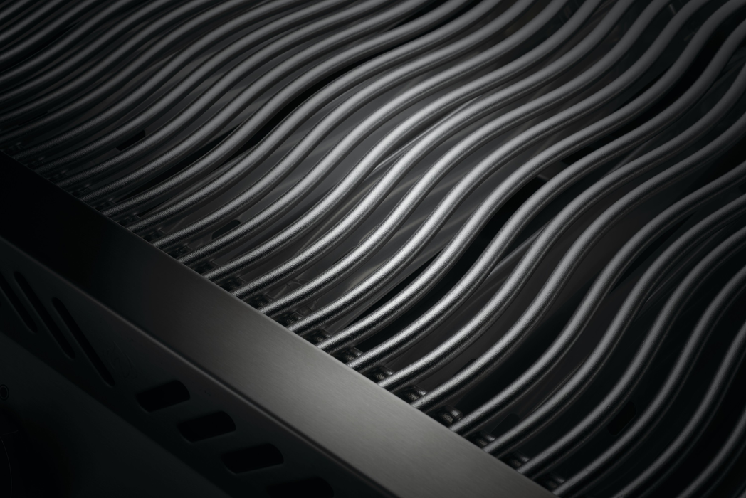 Napoleon 700 Series 44 RB Built-in Gas Grill - close-up of the wave cooking grids
