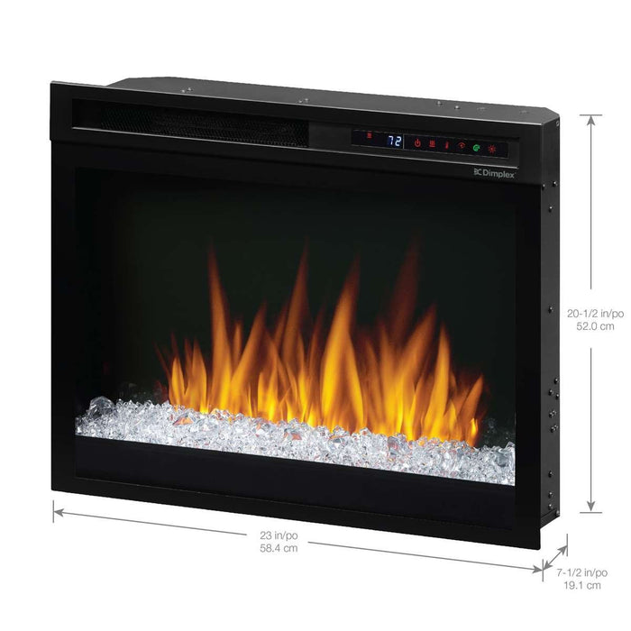 Dimplex Nova Acrylic Crystals Plug-In Electric Firebox