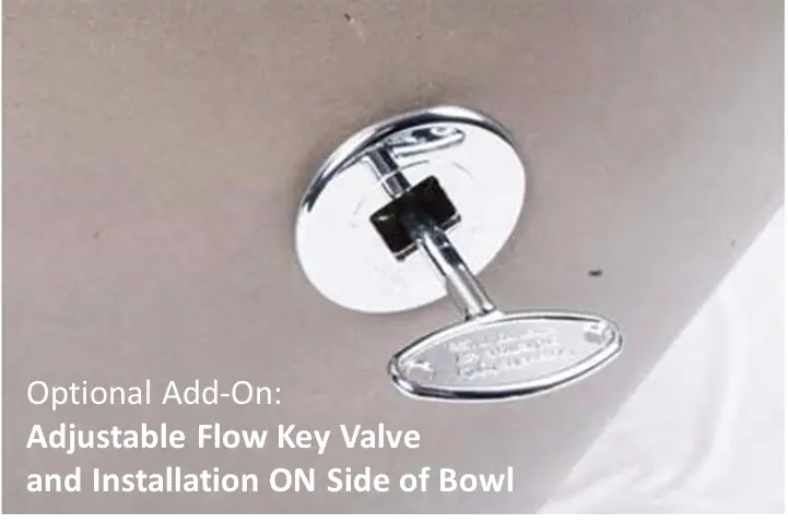 The Outdoor Plus Avalon Concrete Fire & Water Bowl + Free Cover The Outdoor Plus