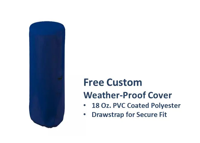 The Outdoor Plus Vent Fire Torch / Stainless Steel + Free Cover The Outdoor Plus