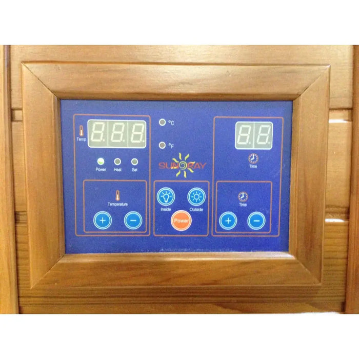 SunRay Heathrow 2 Person Indoor Infrared Sauna SunRay Saunas