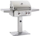 American Outdoor Grill - "T" Series 24” Grill Complete w/Patio Post and Base - 24NPT American Outdoor Grill