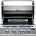 Napoleon 700 Series 32 RB Built-in Gas Grill - lid open showing the infrared rear burner