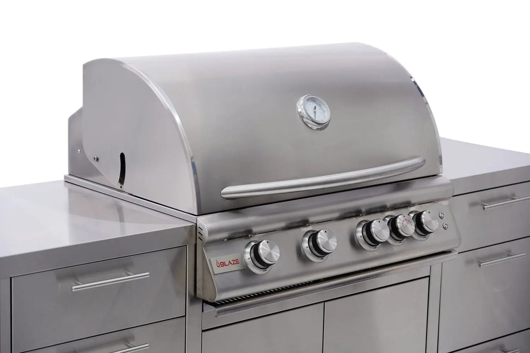 Blaze BBQ Island For 32" LTE Series Grill Blaze