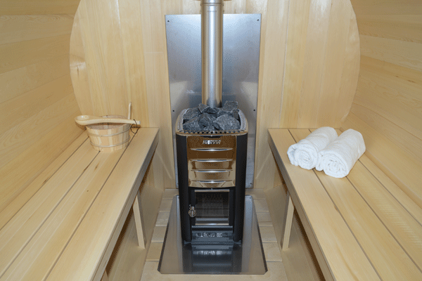 Dundalk 4 Person White Cedar Harmony Outdoor CTC22W Dundalk Dreamwood Living