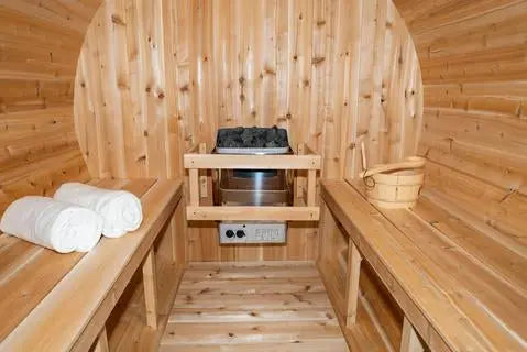 Dundalk 4 Person White Cedar Harmony Outdoor CTC22W Dundalk
