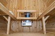 Dundalk 4 Person White Cedar Harmony Outdoor CTC22W Dundalk