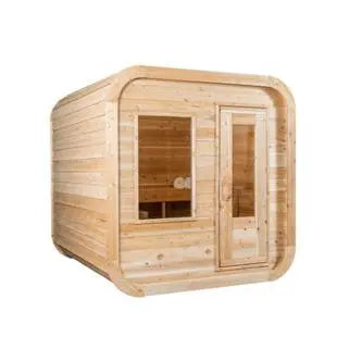 Dundalk Canadian Timber Luna White Cedar Outdoor Sauna CTC22LU Dundalk