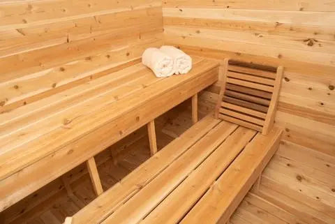 Dundalk Canadian Timber Luna White Cedar Outdoor Sauna CTC22LU Dundalk
