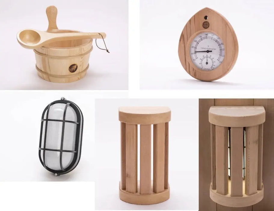 Dundalk Outdoor Sauna Comfort Set Dundalk