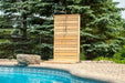 Dundalk White Cedar Outdoor Savannah Standing Shower CTC205 Dundalk