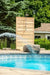 Dundalk White Cedar Outdoor Savannah Standing Shower CTC205 Dundalk