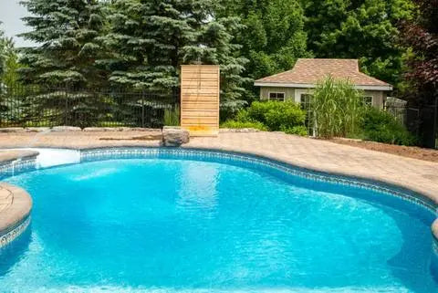 Dundalk White Cedar Outdoor Savannah Standing Shower CTC205 Dundalk