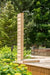 Dundalk White Cedar Outdoor Sierra Pillar Shower CTC105 Dundalk
