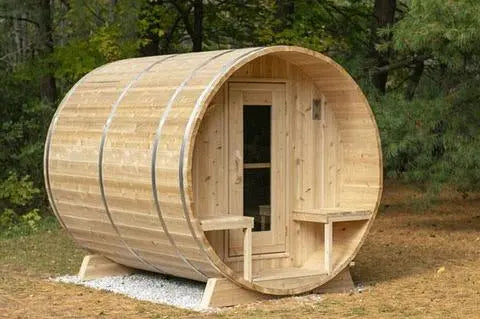 Dundalk Canadian Timber White Cedar Serenity Outdoor Sauna CTC2245W Dundalk